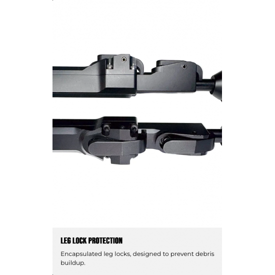 ACCU-TAC HT-10 DOUBLE PULL BIPOD PICATINNY MOUNT
